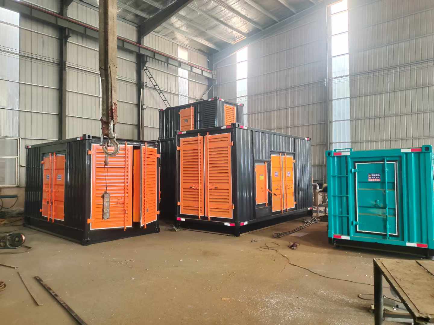 海州500kw柴油发电机组可以带动多少功率设备？