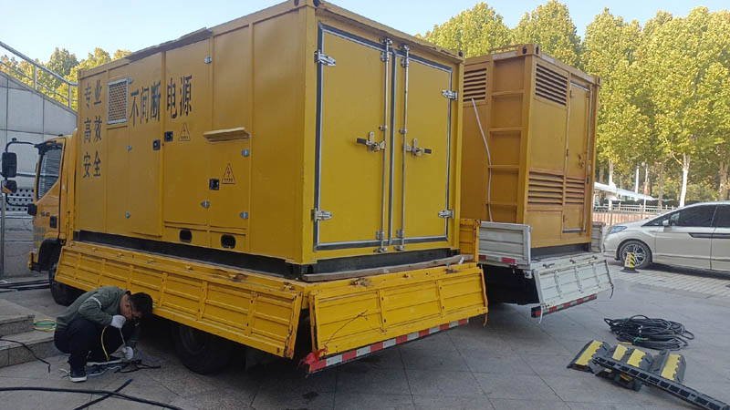 海州柴油发电机组和UPS电源配合使用时的注意事项